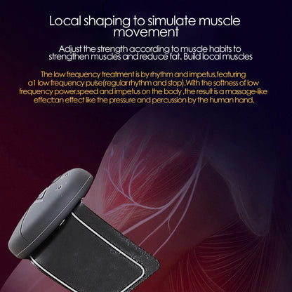 EMS Muscle Stimulator Abdominal Muscle Massager Hip Training Fitness Fat Burning Buttocks Arm Abdomen Trainer Apparatus Slimming Beauty World Shop