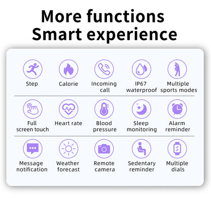 LIGE 2026 Smart Watch Women Men Ladies Gift Sport Fitness Men Watches Heart Rate Monitor Waterproof Smartwatch For Android IOS Beauty World Shop