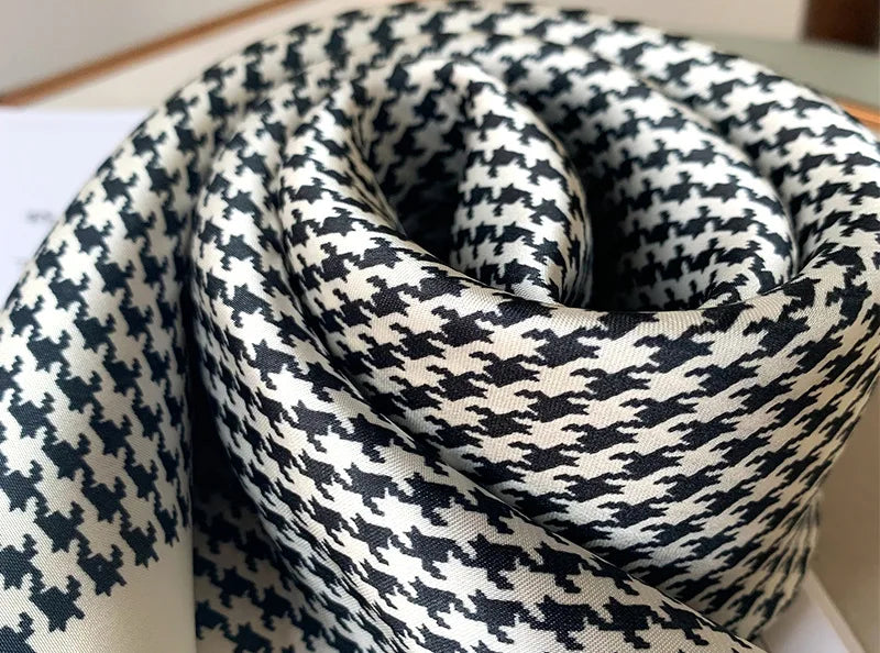 Fashion Scarves for Women Shawl Print Silk Satin Hijab Scarf Female Bandana 70*70cm Luxury Brand Square Shawls Scarfs For Ladies Beauty World Shop