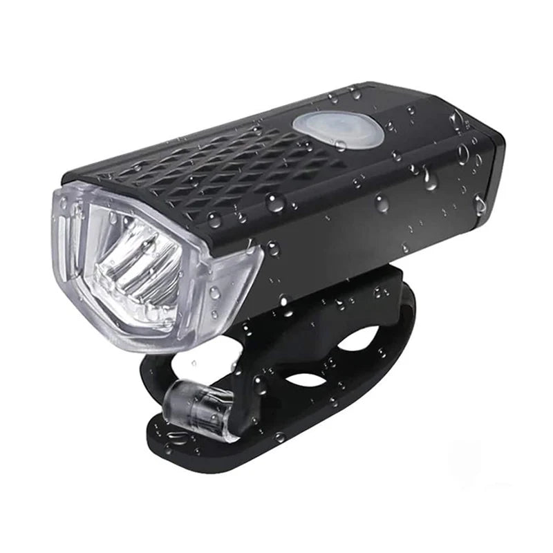 Bike Light Set Front Light with Taillight USB Rechargeable Easy to Install 3 Modes Bicycle Accessories for the Bicycle Road MTB Beauty World Shop