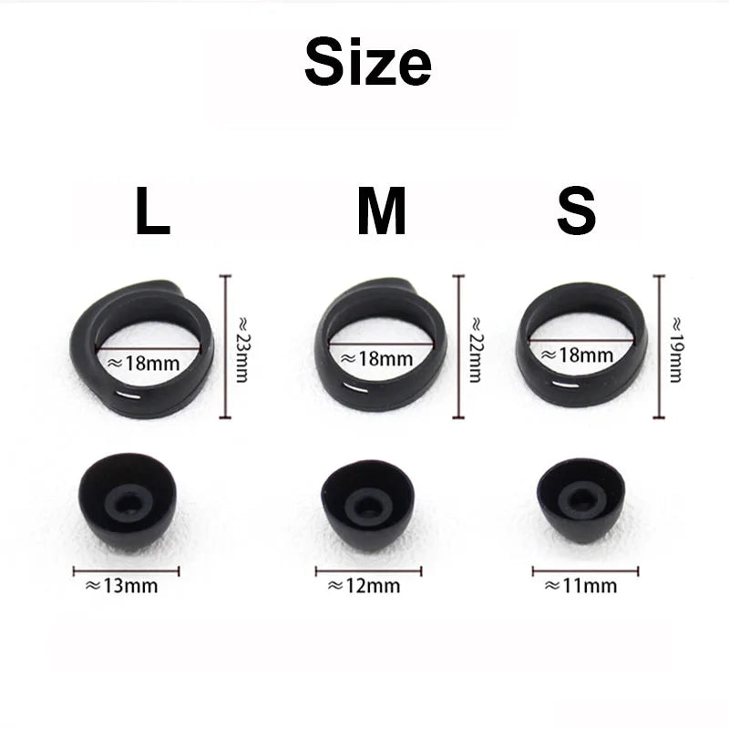 Earphone Silicone Case For Samsung R170/R175 Galaxy Buds+ Ear Pads Cushion Bluetooth Headset In-Ear Caps Covers Earbuds Eartips