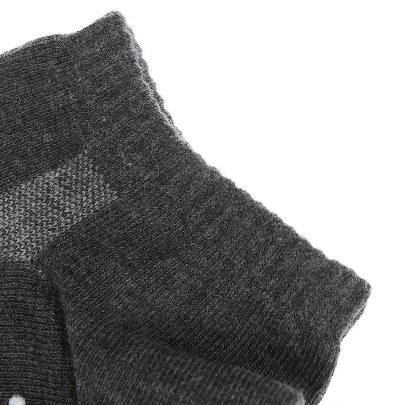 1pair Men's Cotton Non-slip Yoga Socks With Grips Breathable Anti Skid Floor Socks For Pilates Gym Fitness Size 39-44 Beauty World Shop