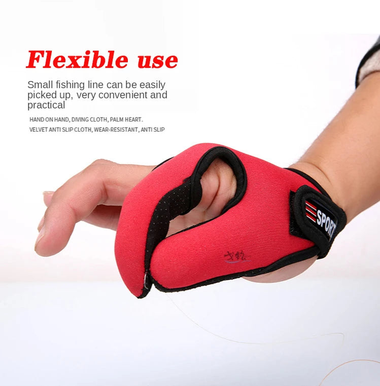 Fishing Gloves 2 Fingers Protector Breathable Anti-Slip Anti-Cut Fishing Gloves Carp Outdoor Fishing Tackle Accessories Supplies Beauty World Shop