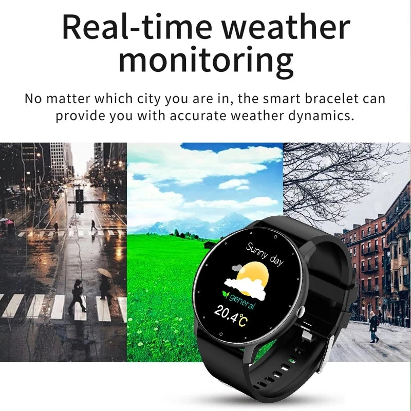 LIGE 2026 Smart Watch Women Men Ladies Gift Sport Fitness Men Watches Heart Rate Monitor Waterproof Smartwatch For Android IOS Beauty World Shop