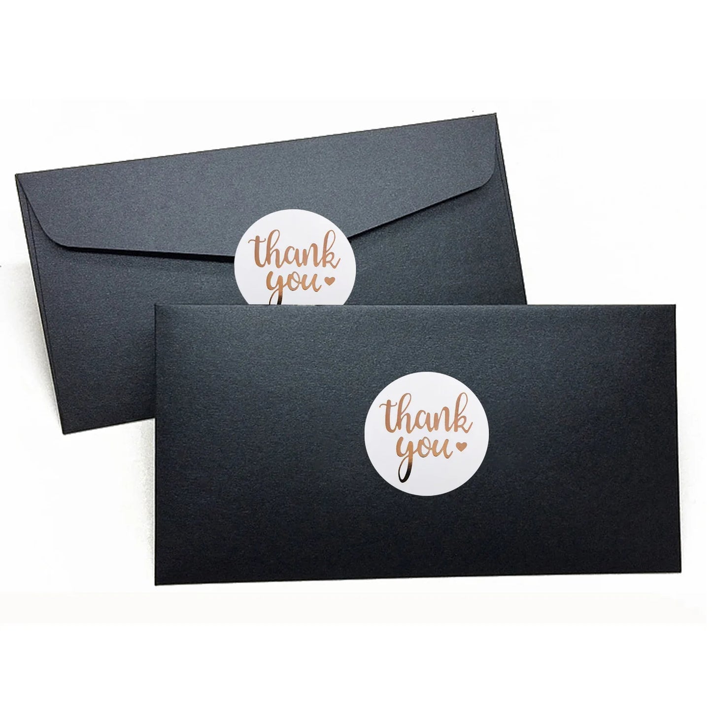 50-500pcs 1inch Blue Thank You Stickers For Envelope Sealing Labels Stationery Supplies Handmade Wedding Gift Decoration Sticker Beauty World Shop