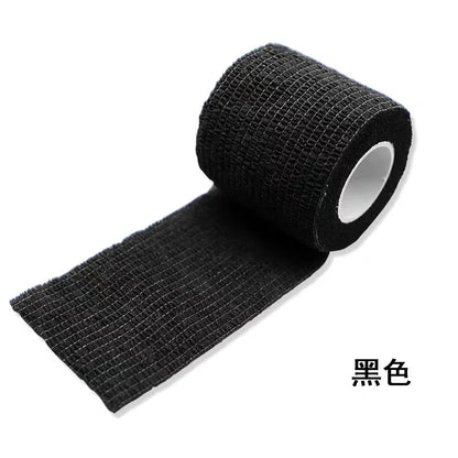 Wholesale Black Tape Tattoo Handle Bandage Anti-slip Athletic Nonwoven Waterproof Disposable Self-adhesive Elastic Bandage Beauty Trend Shop