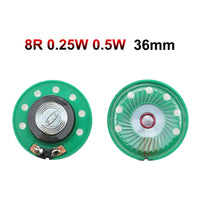 8R 0.25W 0.5W 36mm