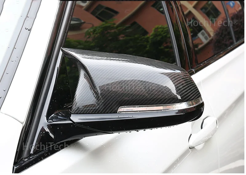 For Bmw 1 2 3 4 X Series Mirror cap F20 F21 F87 M2 F23 F30 F32 F36 X1 E84 Gloss Black Side Mirror Cover Cap Rearview -M4 Style Beauty World Shop
