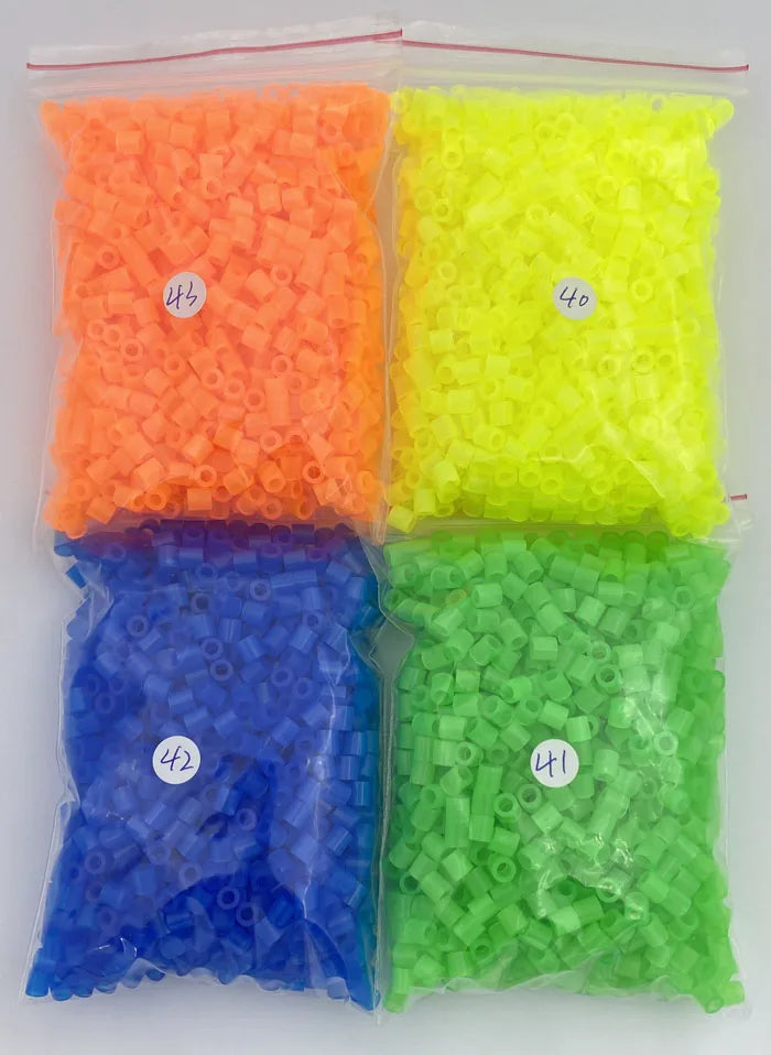 2000PCs/5MM Iron Beads Pixel Puzzle Iron Beads Mix Colors for kids Hama Beads Perler Beads Diy High Quality Handmade Gift toy Beauty World Shop