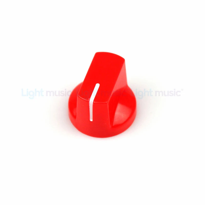 6Pcs Multi Color Flet Head Guitar Pedal Knob Electric Guitar Pot Potentiometer Knobs Guitar Accessories Beauty World Shop