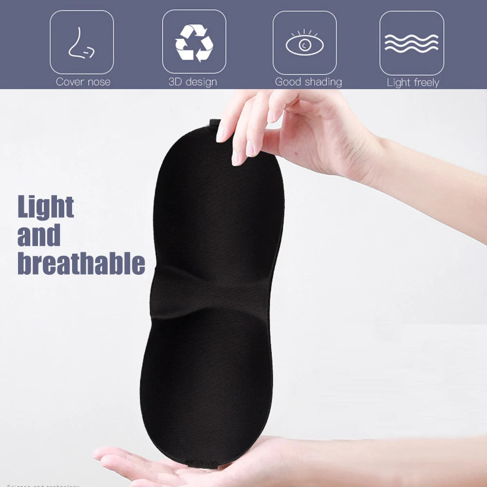 Tcare Eye Mask for Sleeping 3D Contoured Cup Blindfold Concave Molded Night Sleep Masks Block Out Light with Women Men Eyepatch Beauty World Shop