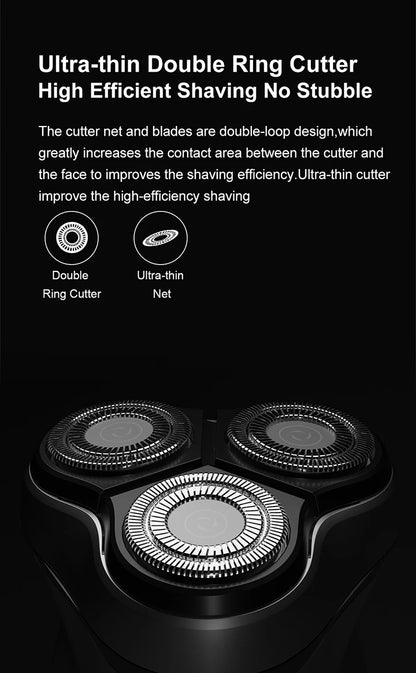 ENCHEN BlackStone Electric Shaver Razor Men Type-C Rechargeable Shaving Beard Machine Intelligent Control Travel Lock 100% New