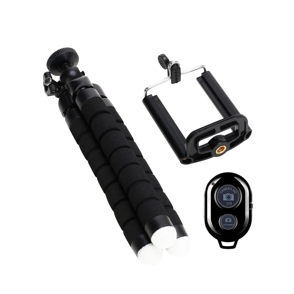 Tripods Tripod For Phone Mobile Camera Holder Clip Smartphone Monopod Tripe Stand Octopus Mini Tripod Stativ For Phone Beauty World Shop
