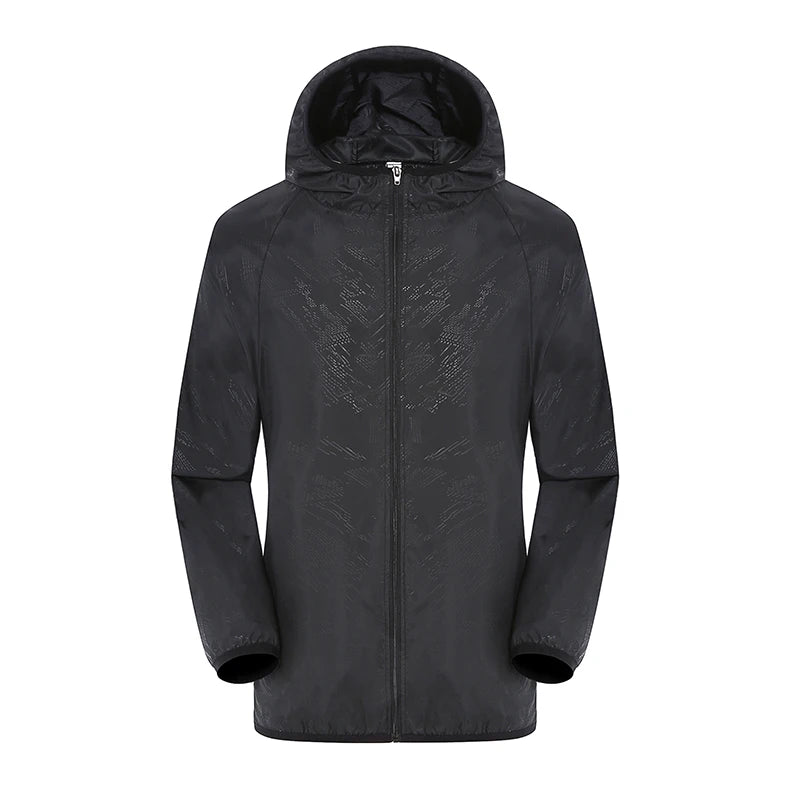 LNGXO Hiking Waterproof Jacket Women Men Camping Running Sun-Protective Windbreaker Quick Dry Outdoor Sport Rain Coat Unisex Beauty World Shop