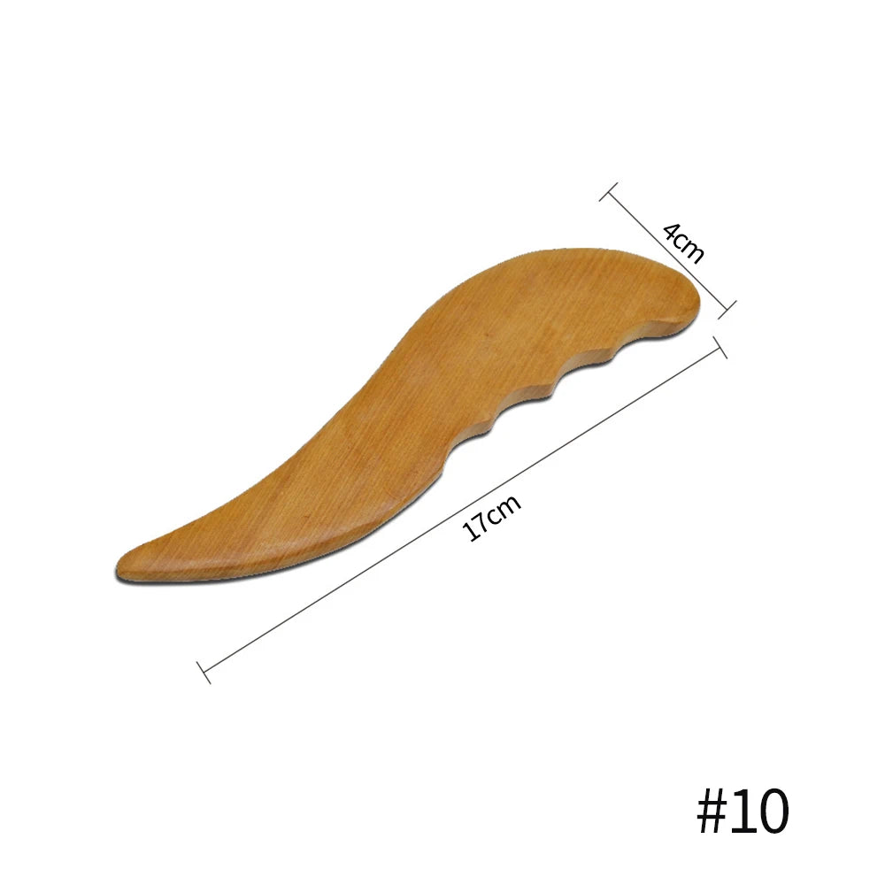 1Pcs Sandalwood Gua Sha Board Massage Scraper guasha Plates Slimming Guasha Body Care Massage Tool For Back Arm Beauty World Shop