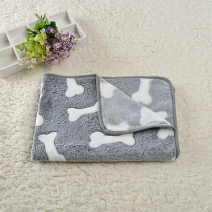 Soft Cozy Dog Bed Mat For Small Large Dogs Bone Star Avocado Print Warm Mattress Pet Cat Sleeping Blanket Puppy Travel Supplies Beauty World Shop