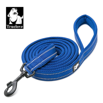 Truelove Soft Dog Pet Leash in Harness and Collar Reflective Nylon Cat Mesh Walking Training 11 Color Length 110cm TLL2111 Beauty World Shop