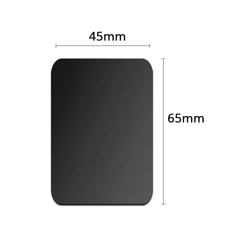 Metal Plate For Car Phone Holder Magnetic Universal Iron Sheet Disk Sticker Mount Mobile Phone Magnet Stand For IPhone Beauty World Shop