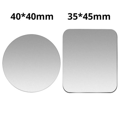 Metal Plate For Car Phone Holder Magnetic Universal Iron Sheet Disk Sticker Mount Mobile Phone Magnet Stand For IPhone Beauty World Shop