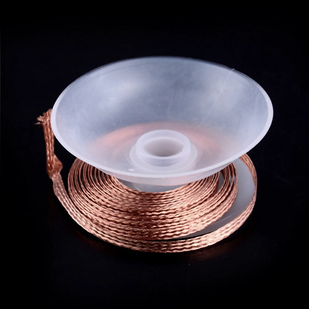 1PC 2.0mm 3.5mm 1.5M Welding Wires Desoldering Braid Solder Remover Wick Wire Repair Tool Beauty World Shop