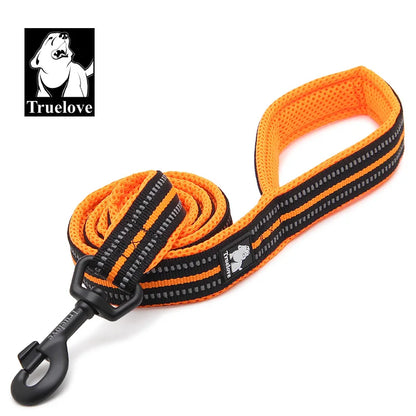 Truelove Soft Dog Pet Leash in Harness and Collar Reflective Nylon Cat Mesh Walking Training 11 Color Length 110cm TLL2111 Beauty World Shop