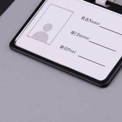 Retractable Badge Reel with Card Holder Reel Clip Key Ring Retractable ID Card Holder Key Chain Holders for Office Name Tag Beauty World Shop