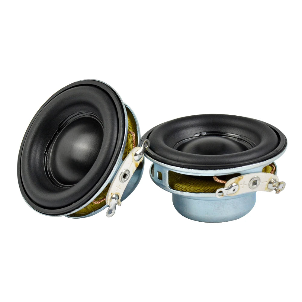 AIYIMA 2Pcs 40MM Mini Audio Portable Speakers 16 Core 4 Ohm 5W Full Range Speaker Rubber Side NdFeB Magnetic Speaker