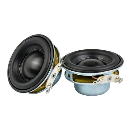 AIYIMA 2Pcs 40MM Mini Audio Portable Speakers 16 Core 4 Ohm 5W Full Range Speaker Rubber Side NdFeB Magnetic Speaker