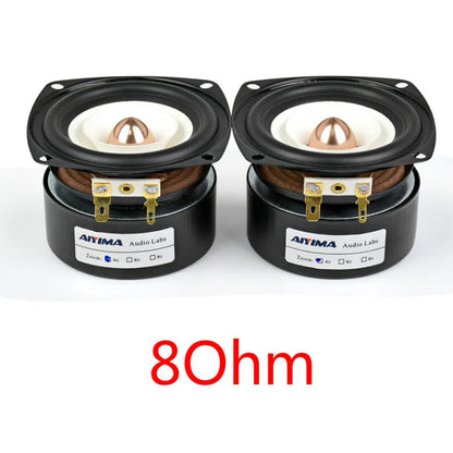 AIYIMA 2Pcs 3 Inch Full Range Speakers 4 8 Ohm 15W Loudspeaker Bass Midrange Sound Speaker For Home Amplifier Audio