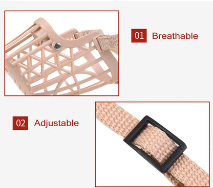 Adjustable Puppy Big Dog Muzzle Safety Breathable Pet Mouth Mask for Small Medium Large Dogs Pets Accessories mascotas Product Beauty World Shop