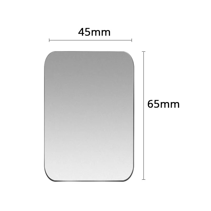 Metal Plate For Car Phone Holder Magnetic Universal Iron Sheet Disk Sticker Mount Mobile Phone Magnet Stand For IPhone Beauty World Shop