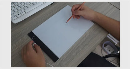 A4 Level Dimmable Led Drawing Copy Pad Board Children's Toy Painting Educational Kids Grow Playmates Creative Gifts For Children Beauty Fashion