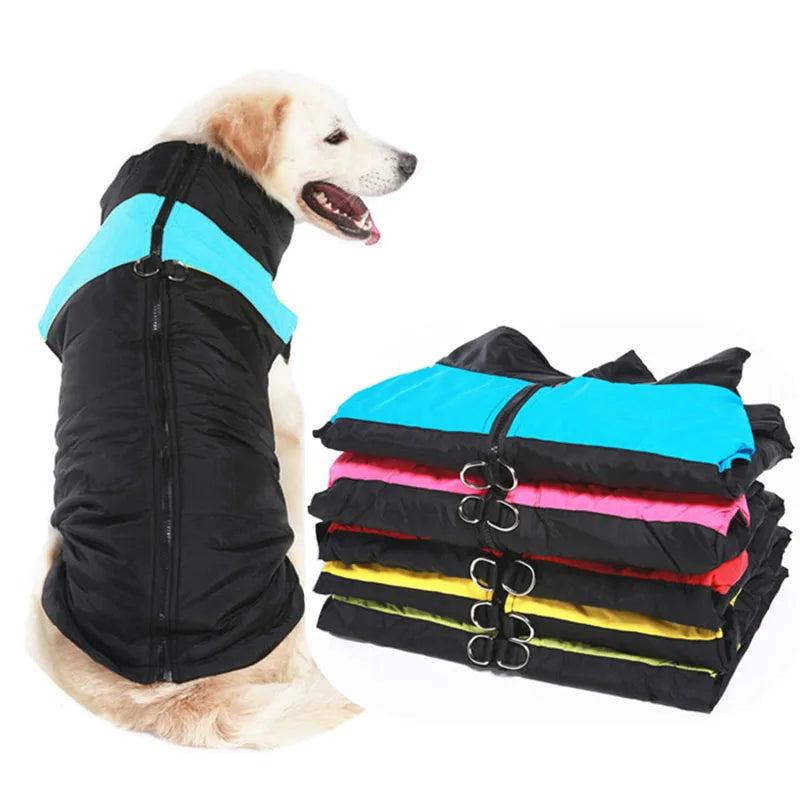 Winter Pet Dog Clothes Warm Big Dog Coat Puppy Clothing Waterproof Pet Vest Jacket For Small Medium Large Dogs Golden Retriever Beauty World Shop