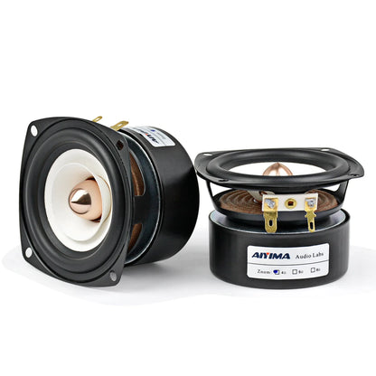 AIYIMA 2Pcs 3 Inch Full Range Speakers 4 8 Ohm 15W Loudspeaker Bass Midrange Sound Speaker For Home Amplifier Audio