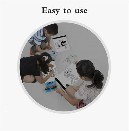 A4 Level Dimmable Led Drawing Copy Pad Board Children's Toy Painting Educational Kids Grow Playmates Creative Gifts For Children Beauty Fashion