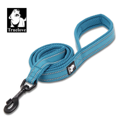 Truelove Soft Dog Pet Leash in Harness and Collar Reflective Nylon Cat Mesh Walking Training 11 Color Length 110cm TLL2111 Beauty World Shop