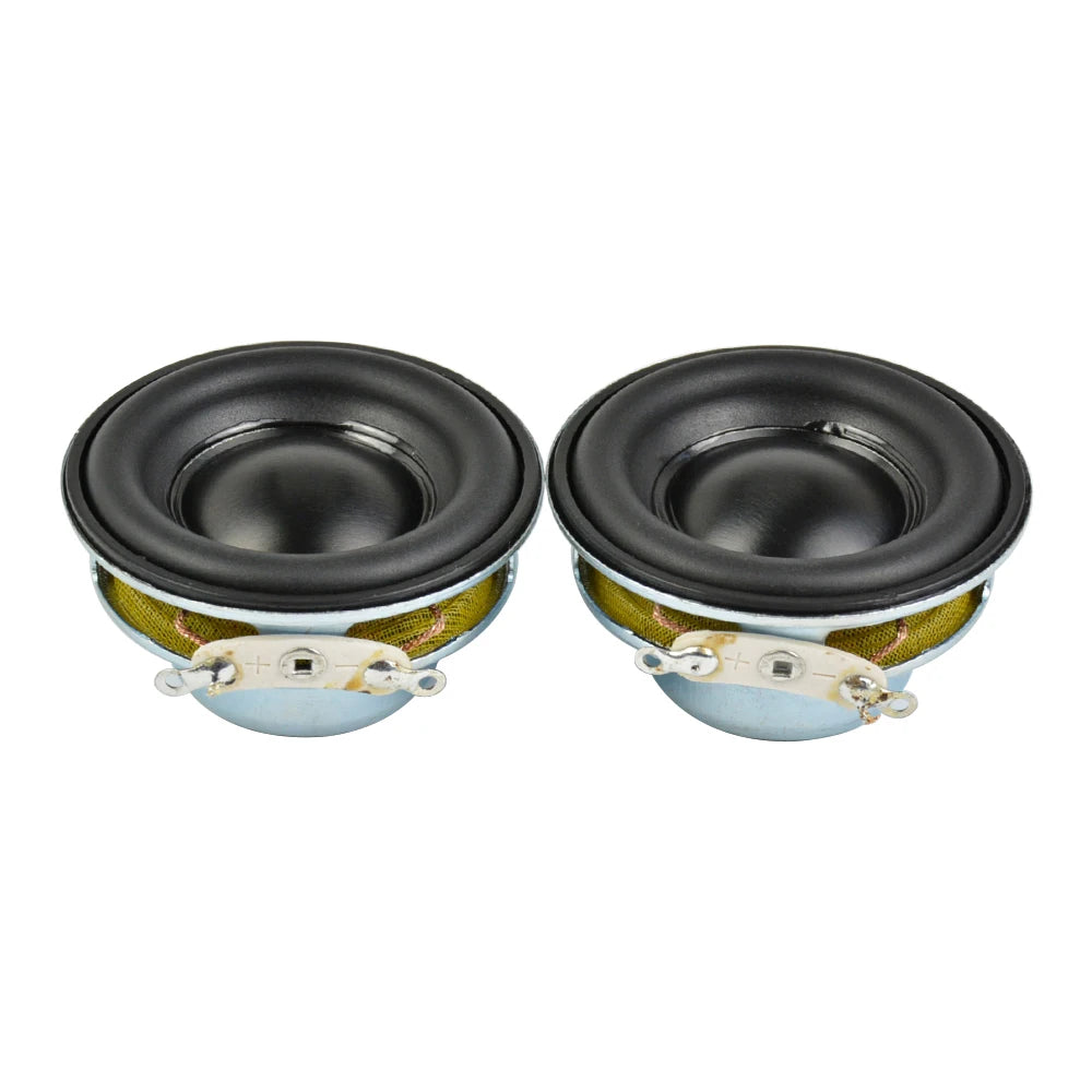 AIYIMA 2Pcs 40MM Mini Audio Portable Speakers 16 Core 4 Ohm 5W Full Range Speaker Rubber Side NdFeB Magnetic Speaker