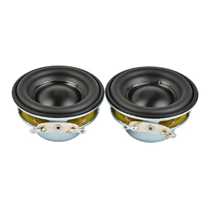 AIYIMA 2Pcs 40MM Mini Audio Portable Speakers 16 Core 4 Ohm 5W Full Range Speaker Rubber Side NdFeB Magnetic Speaker