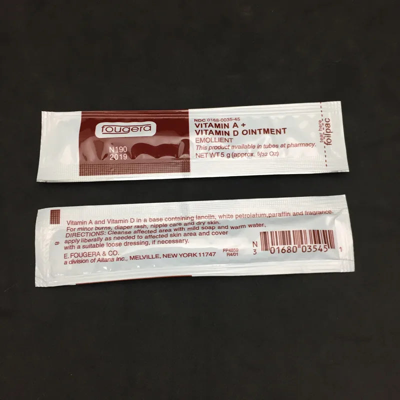 Fougera Tattoo Eyebrow Lip Repair Aftercare Vitamin Ointment A&D Anti Scar Healing Gel Cream Permanent Makeup PMU Supplies Beauty Trend Shop