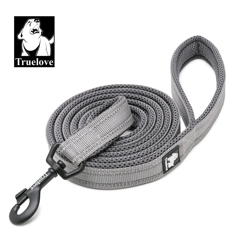 Truelove Soft Dog Pet Leash in Harness and Collar Reflective Nylon Cat Mesh Walking Training 11 Color Length 110cm TLL2111 Beauty World Shop