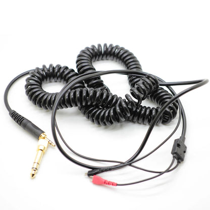 Poyatu Spring Relief Coiled Headphone Cables for Sennheiser HD25 HD25-1 HD25-1 II HD25-C HD25-13 HD 25 Replacement Cable Cords