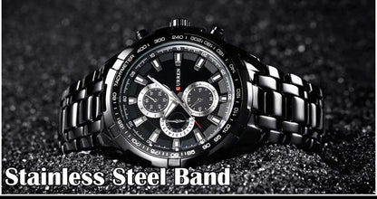 CURREN 8023 Quartz Watch Men Waterproof Sport Military Watches Mens Business Stainless Steel Wristwatch Male Clock reloj hombre Beauty World Shop