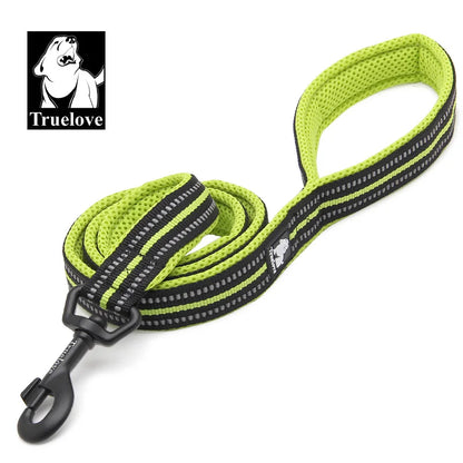 Truelove Soft Dog Pet Leash in Harness and Collar Reflective Nylon Cat Mesh Walking Training 11 Color Length 110cm TLL2111 Beauty World Shop