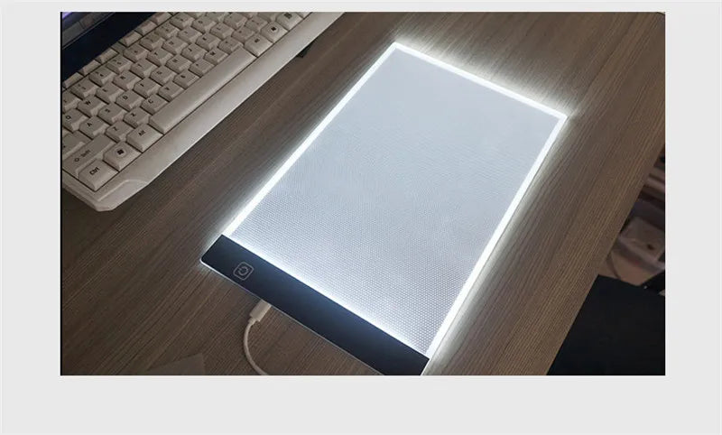A4 Level Dimmable Led Drawing Copy Pad Board Children's Toy Painting Educational Kids Grow Playmates Creative Gifts For Children Beauty Fashion