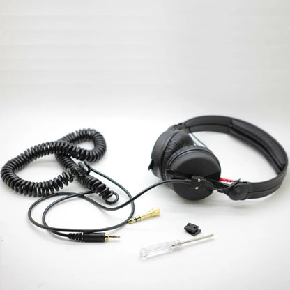 Poyatu Spring Relief Coiled Headphone Cables for Sennheiser HD25 HD25-1 HD25-1 II HD25-C HD25-13 HD 25 Replacement Cable Cords