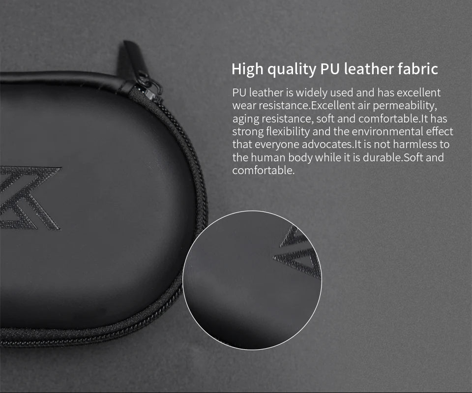 KZ Earphone Cable Hard Case Bag Portable Storage Case Bag Box Earphone Accessories For KZ ZSN PRO ZST EDX ED9 ZSX ZAX