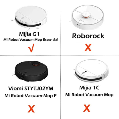 For Xiaomi Mijia G1 MJSTG1 Mi Robot Vacuum Mop Essential Vacuum Cleaner Side / Main Brush Cover Hepa Filter Mop Cloth Parts Beauty World Shop