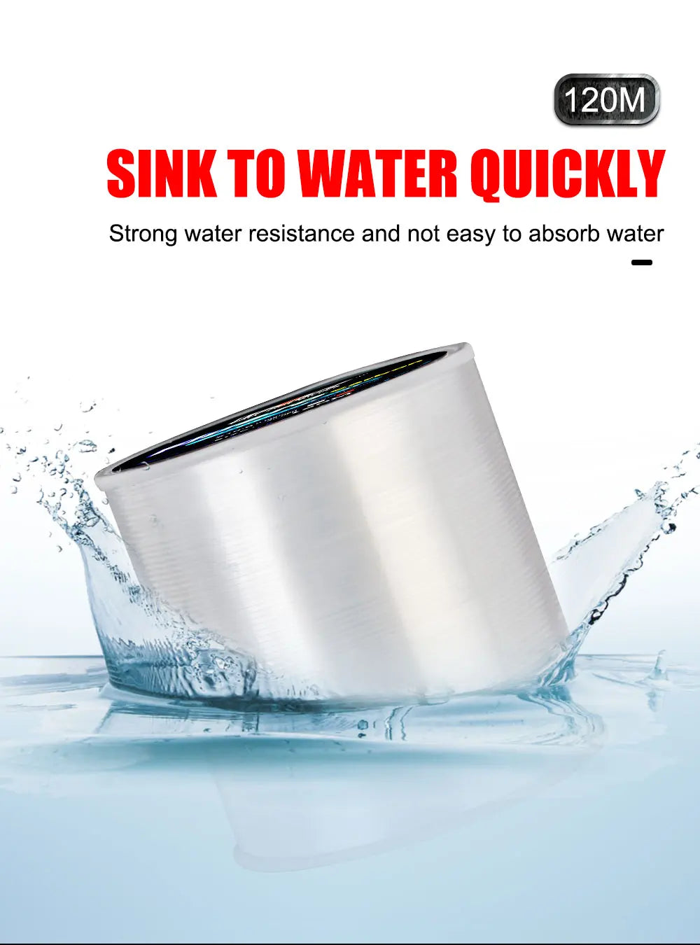 120M Fluorocarbon Coating Fishing Line 0.20mm-0.60mm 7.15LB-45LB Carbon Fiber Leader Line Fishing Lure Wire Sinking Line Japan Beauty World Shop