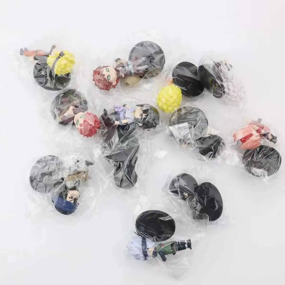 New 12pcs/set Anime Figure Naruto Shippuden Hinata Sasuke Itachi Kakashi Gaara Action Figure Q Version PVC Figures Toys  Gift Beauty World Shop