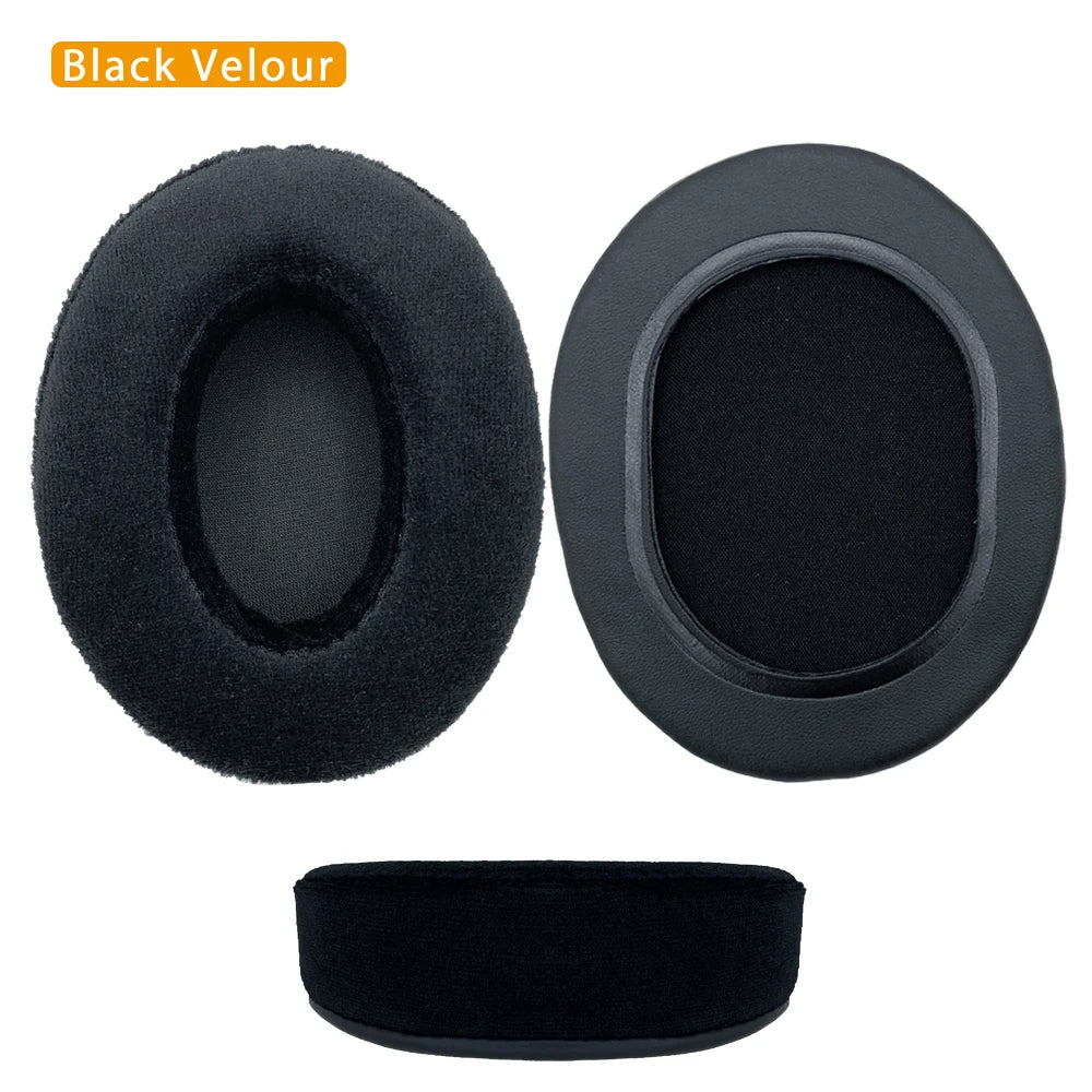 NullMini Replacement Earpads for HyperX Cloud 1/2, Alpha, Silver, Core, Revolver Headphones Headband Ear Cushion